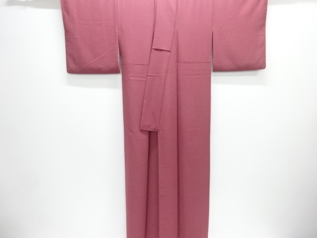  一ツ紋色無地着物